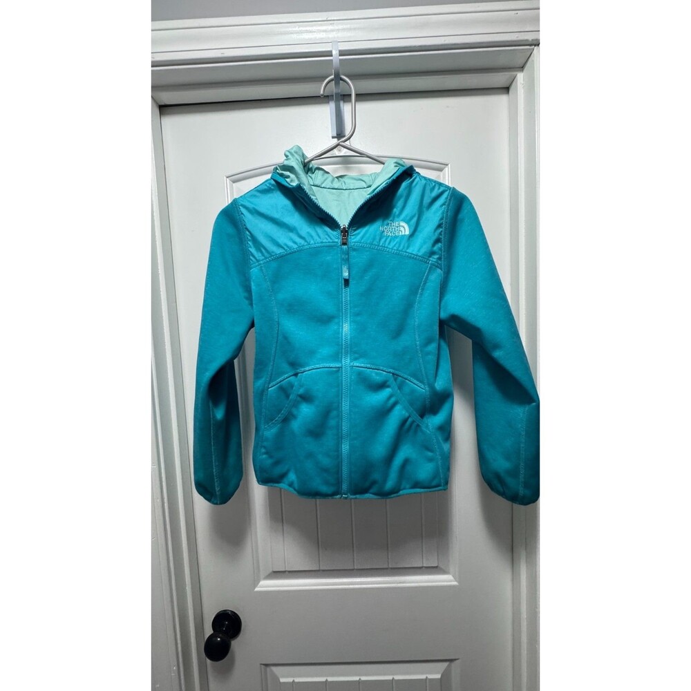 The North Face Zip Up Girls Fleece Lined Jacket